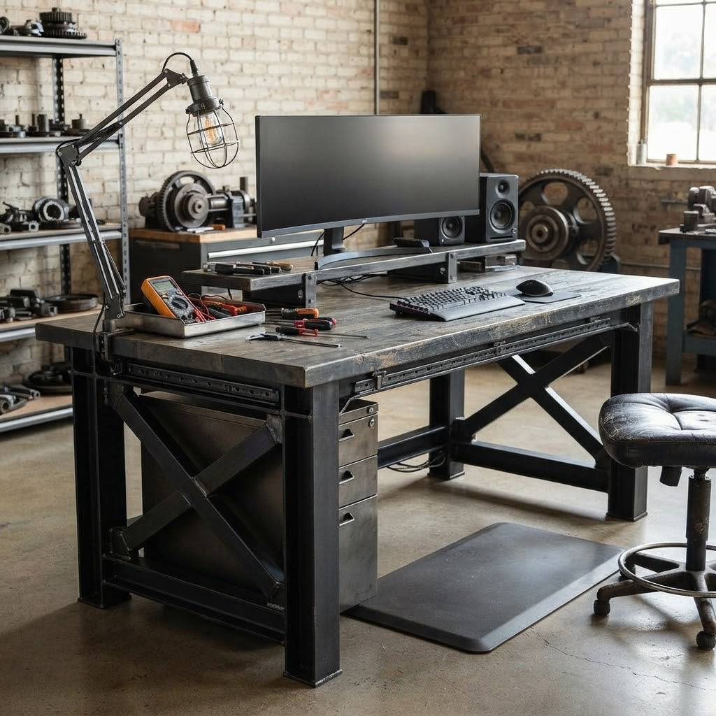 Industrial Pro Heavy-Duty Workstation