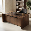 Executive Premium Solid Walnut Desk